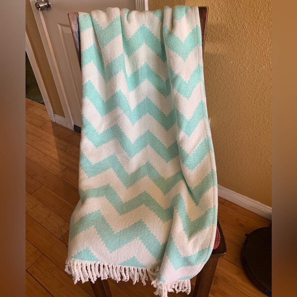 Texteis Penedo, Cheveron Cotton Throw Blanket